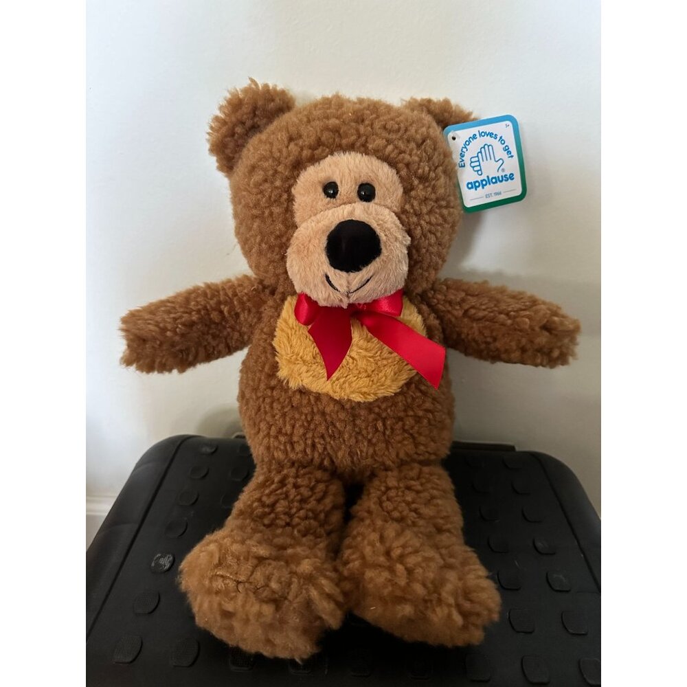 Applause Brown Teddy Bear Plush Doll